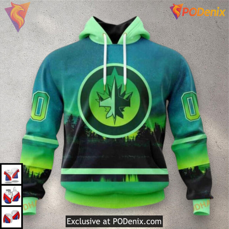 Skeleton Halloween Costume Winnipeg Jets Personalized 3D Hoodie Custom Design