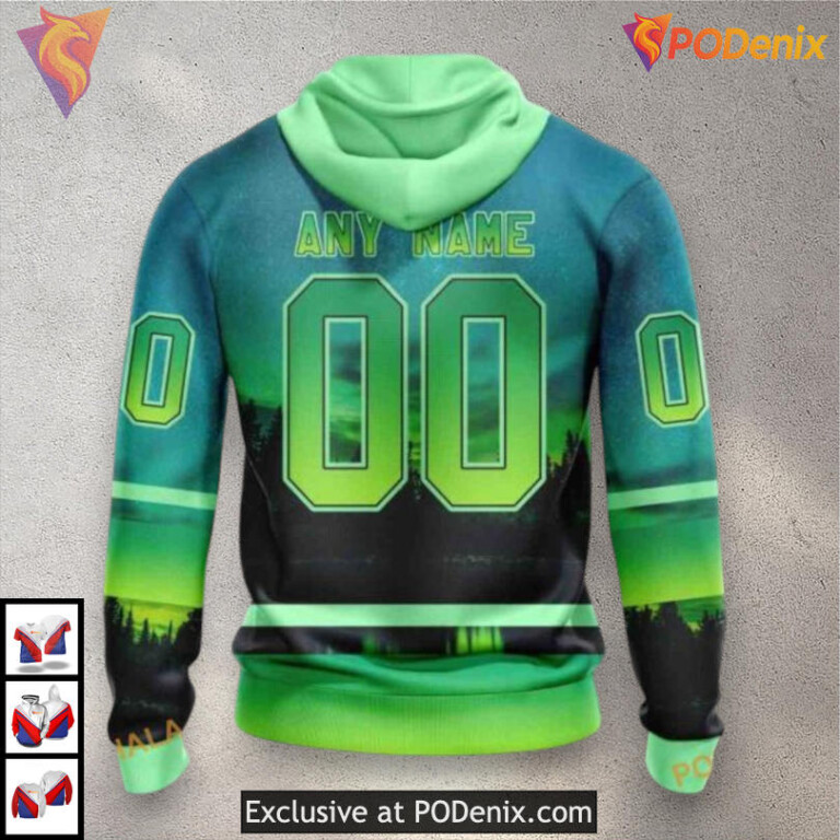 Skeleton Halloween Costume Winnipeg Jets Personalized 3D Hoodie Custom Design - 1