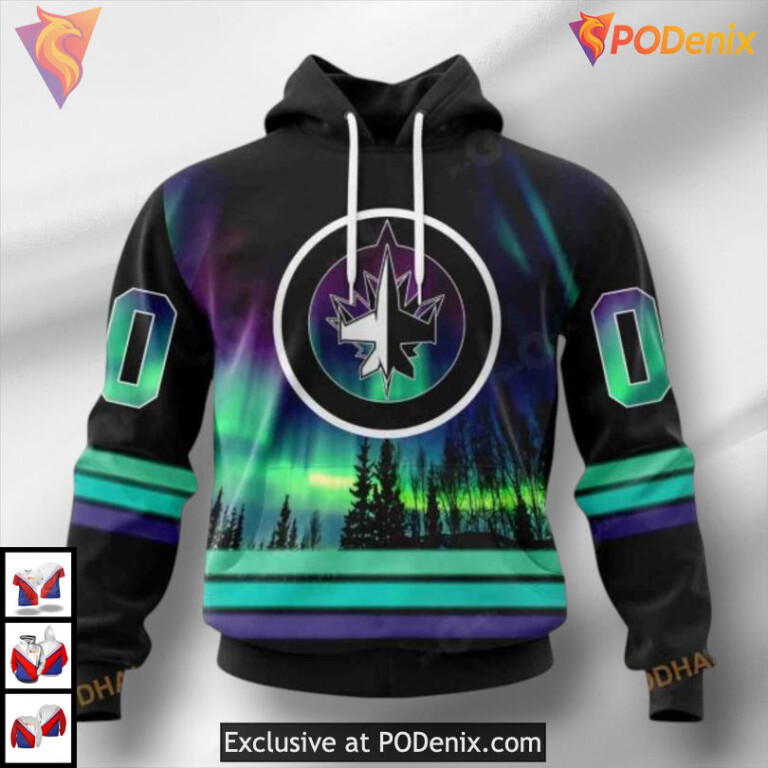 Native Skull Artwork Edition Vintage Winnipeg Jets Hoodie Custom 3D Hoodie