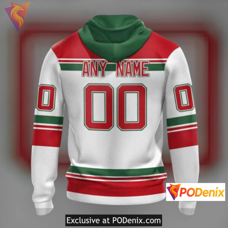 Official Team Merch 3D Design Custom Name New Jersey Devils Hoodie Apparel - 1