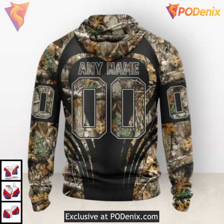 Outdoor Hunting Camo Style Nashville Predators Kids Hoodie Special 3D Hoodie - 1