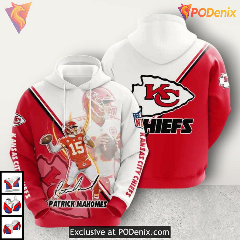 Patrick Mahomes Kansas City Chiefs Hoodie 3D, Unisex Custom Fan Apparel Patrick Mahomes Kansas City Chiefs Hoodie 3D, Unisex Custom Fan Apparel
