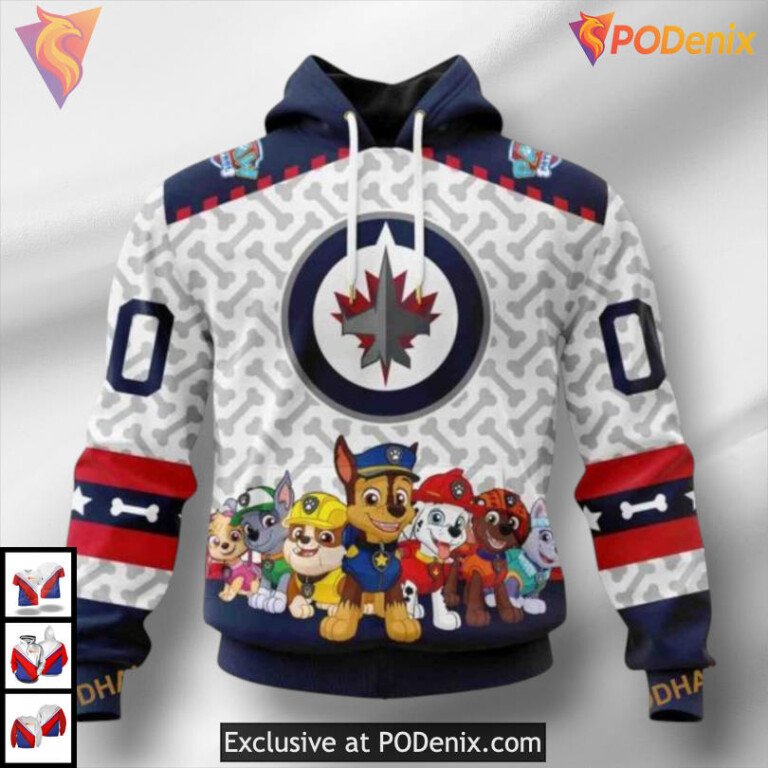 Unisex St Patricks Day Celebration Winnipeg Jets Hoodie 3D NHL 3D Apparel
