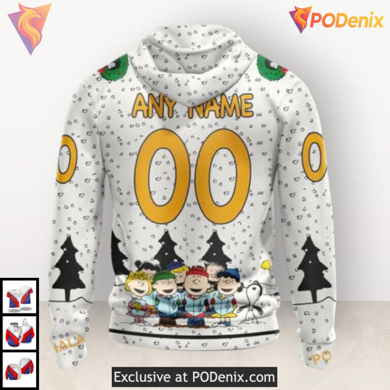 Peanuts Inspired Artwork Nashville Predators Hoodie 3D Custom NHL Hoodie - 1