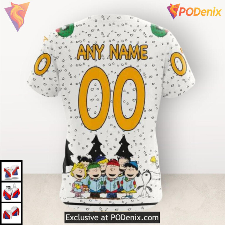 Peanuts Inspired Artwork Nashville Predators Hoodie 3D Custom NHL Hoodie - 3