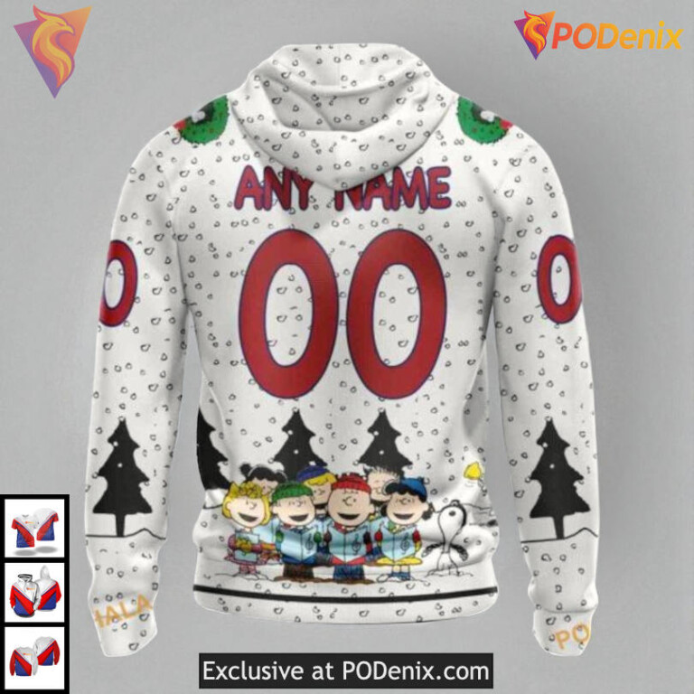 Peanuts Snoopy Cartoon Artwork NHL Montreal Canadiens Hoodie 3D Custom - 1