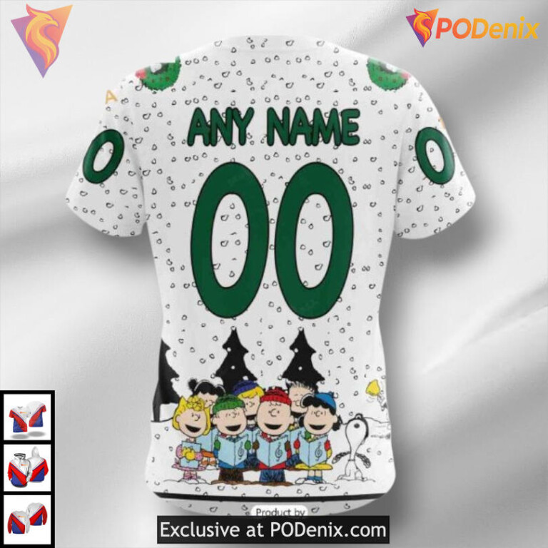 Peanuts Snoopy Comic Edition Dallas Stars Holiday Hoodie Custom 3D Shirt - 3