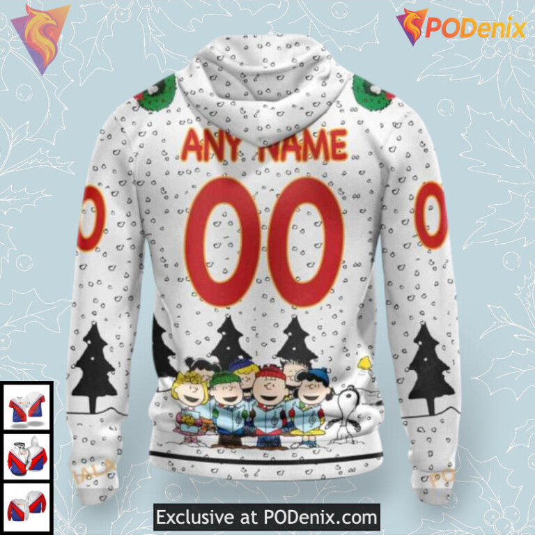 Peanuts Snoopy Edition Personalized Calgary Flames 3D Hoodie Fan Apparel - 1