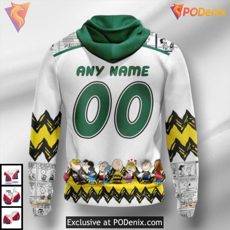 Peanuts Snoopy Gift Edition Dallas Stars Winter Hoodie Personalized 3D Hoodie - 1