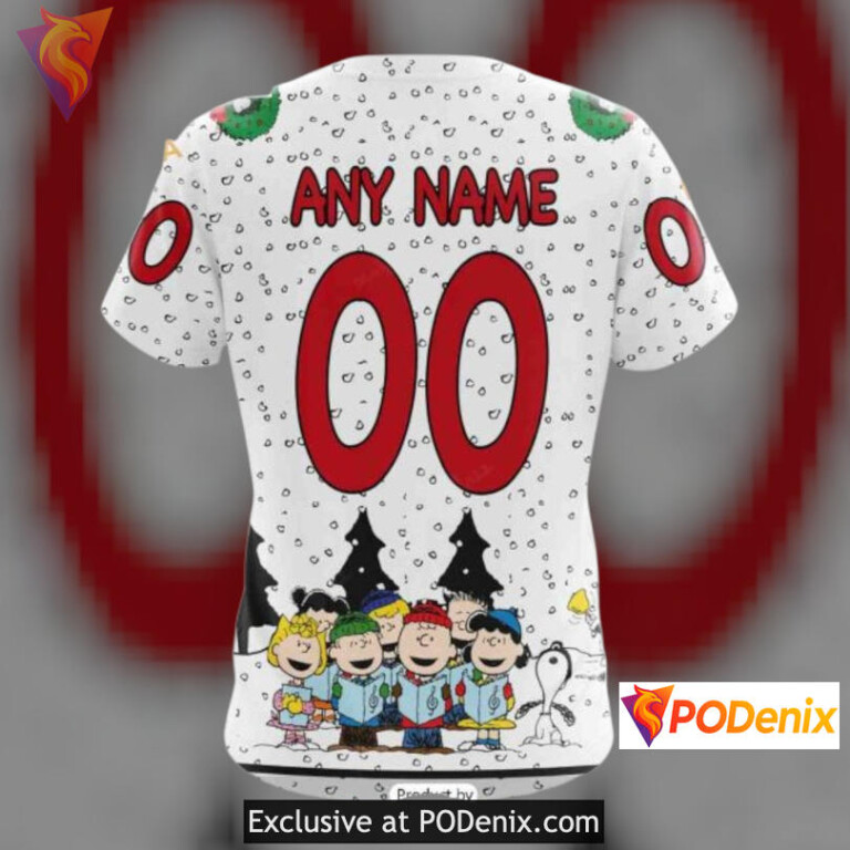 Peanuts Snoopy Gift Edition New Jersey Devils Kids Hoodie Custom Hoodie 3D - 3