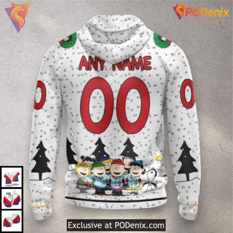 Peanuts Snoopy Inspired Artwork Carolina Hurricanes Personalized 3D Hoodie Custom - 1