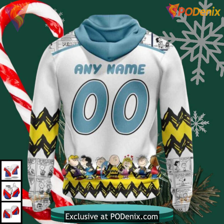 Peanuts Snoopy Special Artwork Edition Personalized Seattle Kraken Hoodie 3D Gift - 1