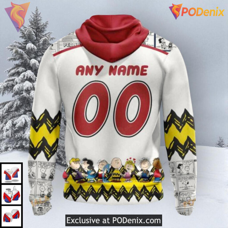 Peanuts Snoopy Special Gift Edition Personalized Montreal Canadiens Hoodie 3D - 1