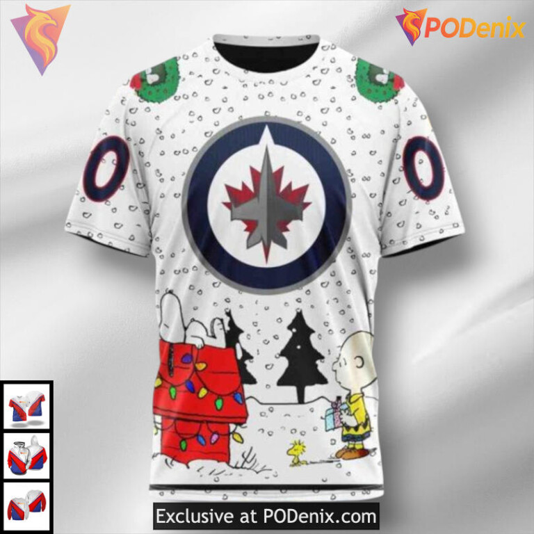 Autism Awareness Design Tribute Winnipeg Jets Zip Up Hoodie NHL Custom Gear - 2