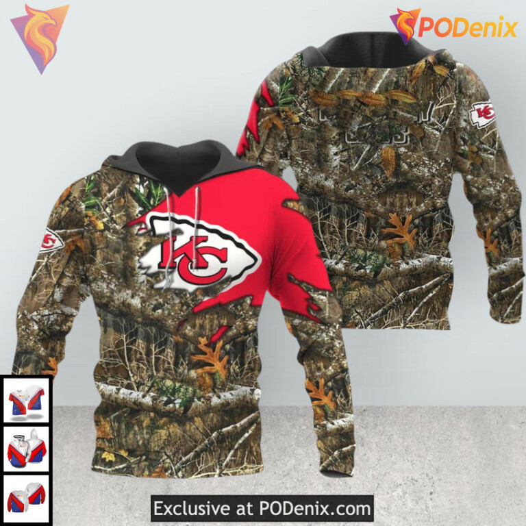 Personalized Classic Kc Chiefs Hoodie Custom Zip Up 3D Limited Edition Gear - 1