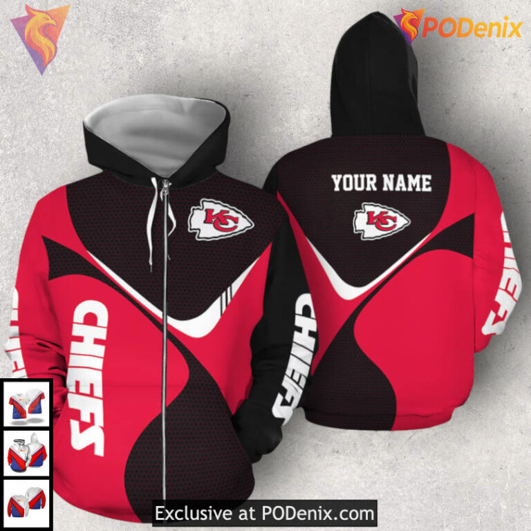 Personalized Fan Edition Kansas City Chiefs Hoodies For Men Unique Team Style