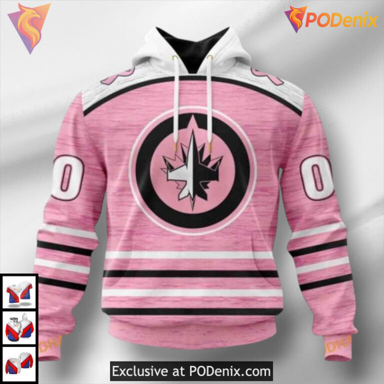 Christmas Season Style Winnipeg Jets Christmas Hoodie Custom NHL Sweatshirt