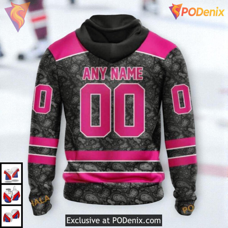Pink In The Rink Support NHL Montreal Canadiens Sweatshirt Hoodie 3D - 1