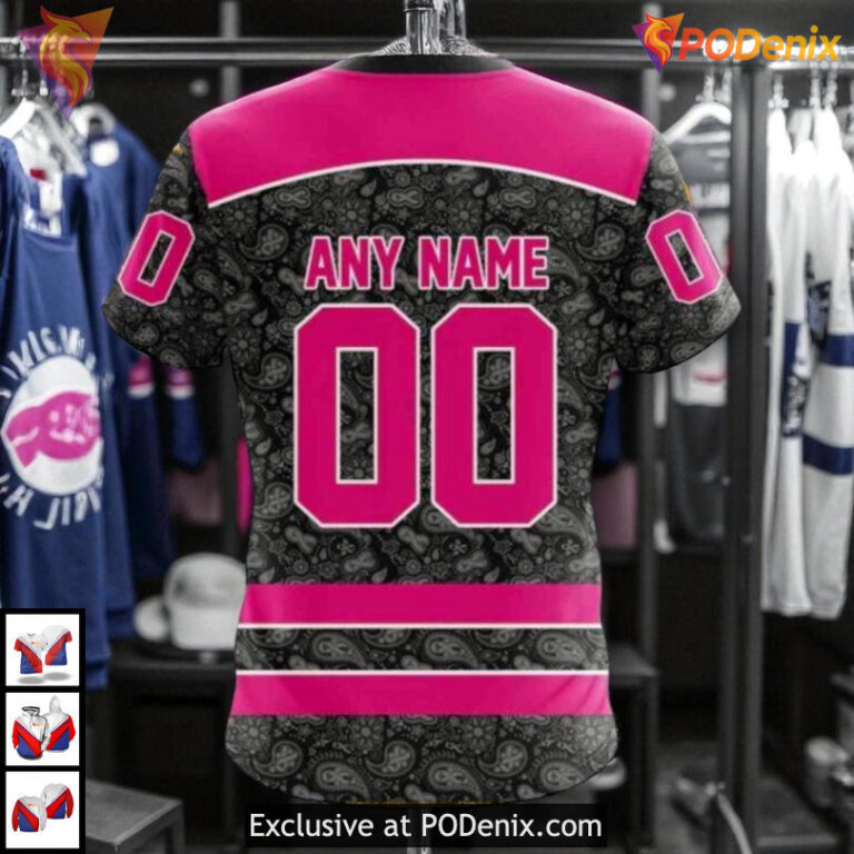 Pink In The Rink Support NHL Montreal Canadiens Sweatshirt Hoodie 3D - 3