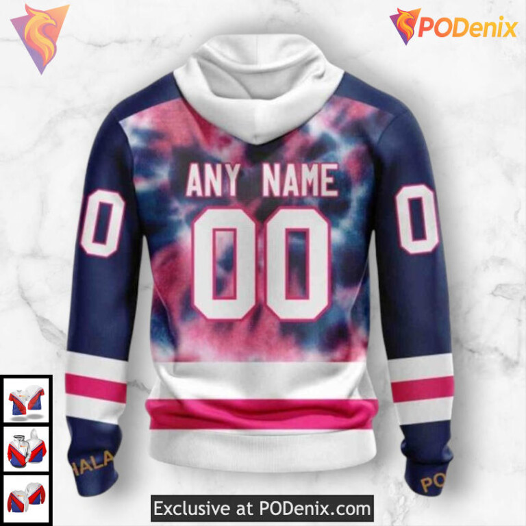 Pink October Awareness Tribute Dallas Stars Youth Hoodie Custom 3D Edition - 1