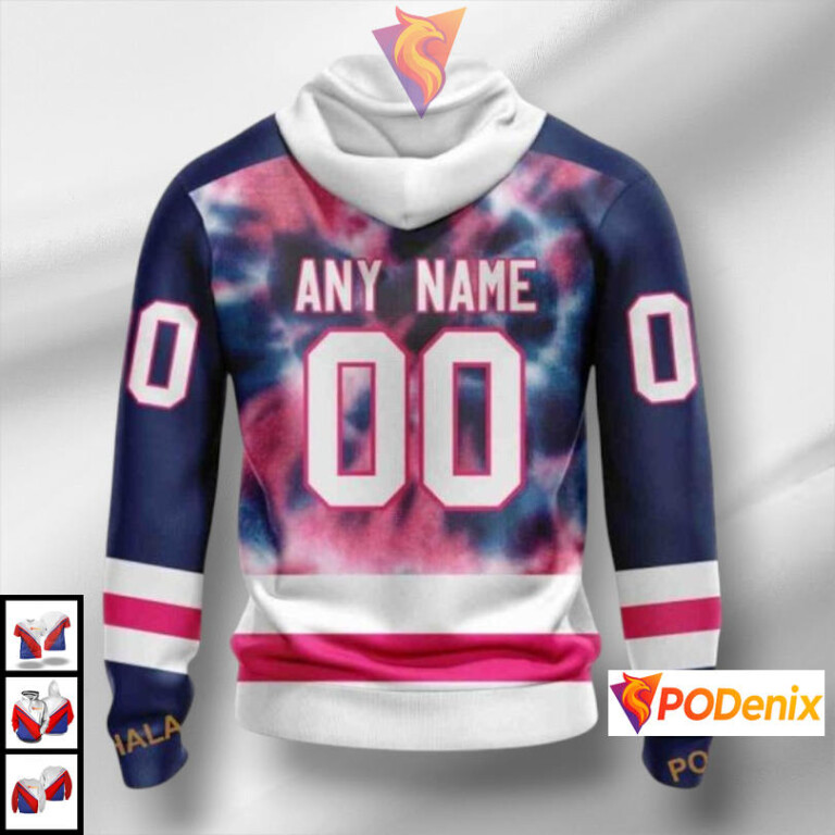 Pink October Fight Breast Cancer Edition NHL Personalized Pittsburgh Penguins Hoodie - 1
