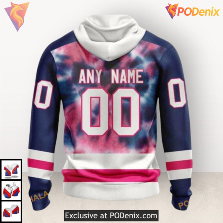 Pink October Ribbon Tribute Nashville Predators Winter Hoodie Special Edition - 1