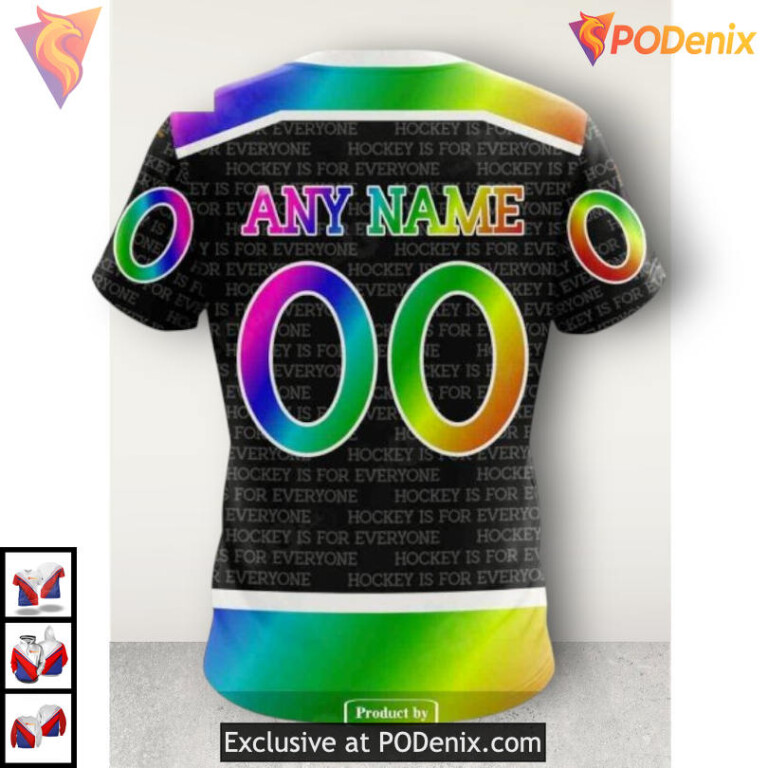 Pride Gradient Color Concept NHL Ottawa Senators Full Print Hoodie 3D - 3