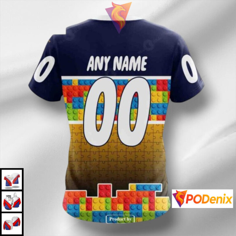 Puzzle Game Gradient Full Color NHL Pittsburgh Penguins Sweatshirt Hoodie 3D Design - 3