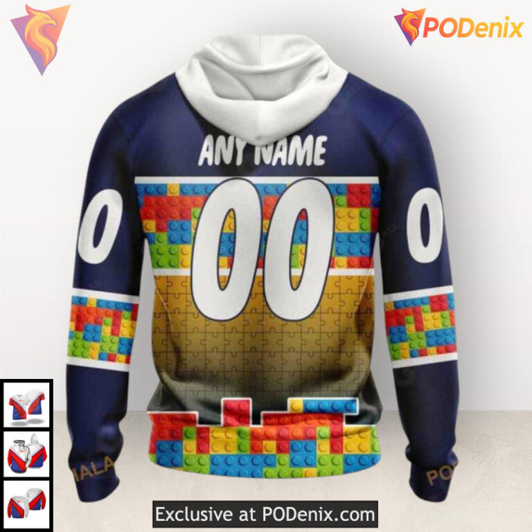 Puzzle Game Gradient Full Print Retro Nashville Predators Hoodie Custom 3D - 1