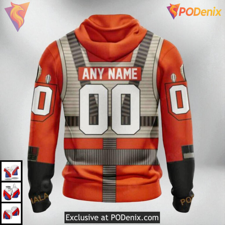 Rebel Pilot Star Wars Edition NHL Montreal Canadiens Full Print Hoodie 3D - 1