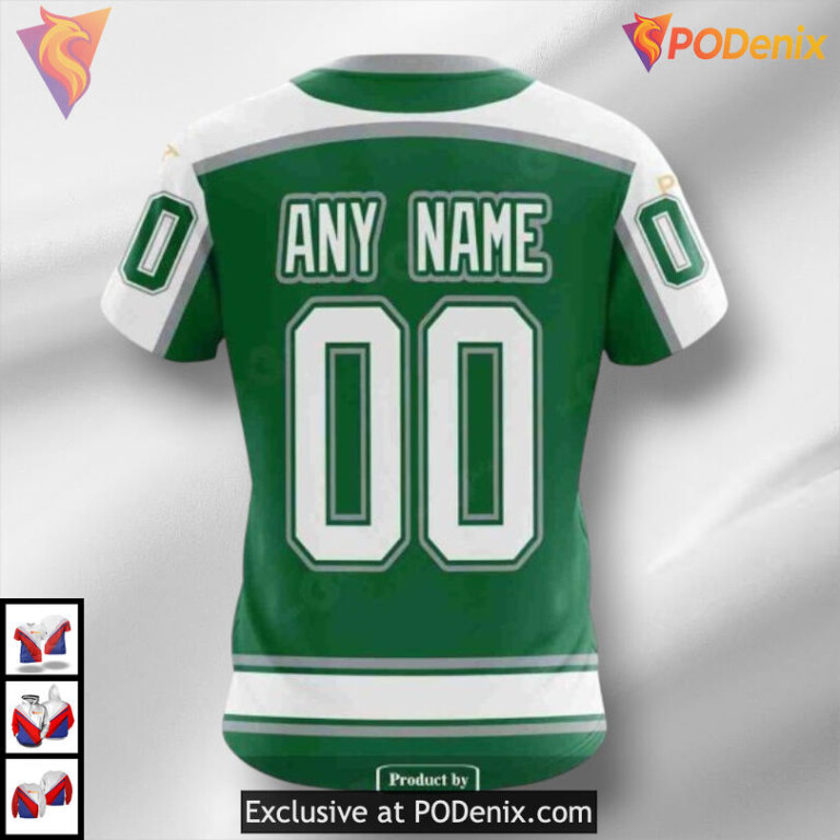Retro Concept Edition Personalized Dallas Stars Hoodie Custom Sweatshirt - 4