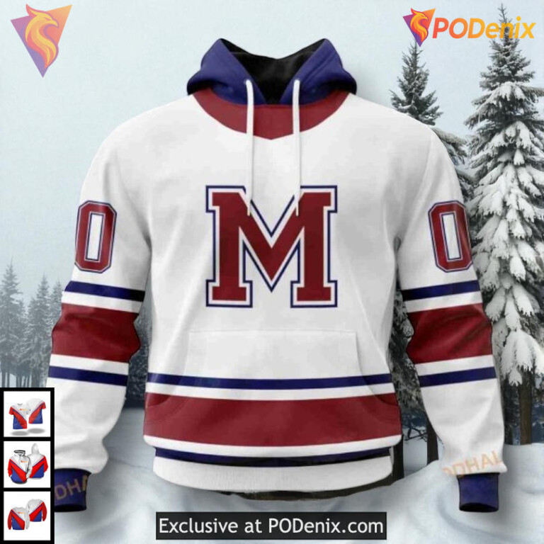 Retro Concept Inspired Design NHL Montreal Canadiens 3D Hoodie Unisex Apparel