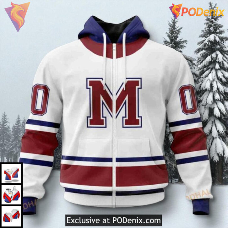 Retro Concept Inspired Design NHL Montreal Canadiens 3D Hoodie Unisex Apparel - 1