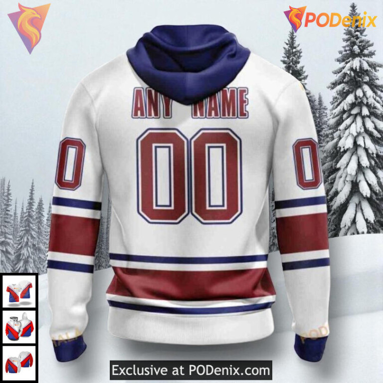Retro Concept Inspired Design NHL Montreal Canadiens 3D Hoodie Unisex Apparel - 2