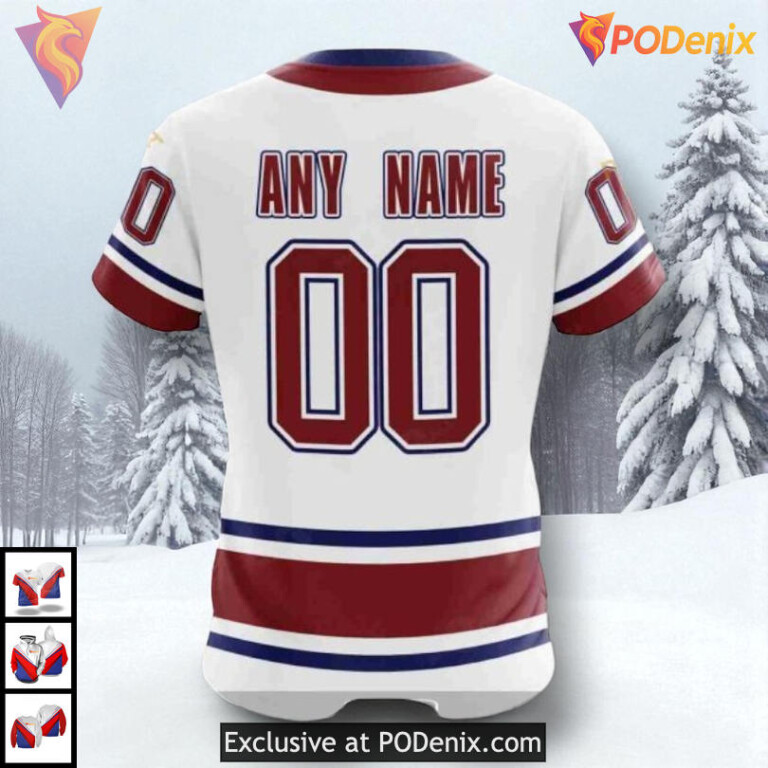 Retro Concept Inspired Design NHL Montreal Canadiens 3D Hoodie Unisex Apparel - 4