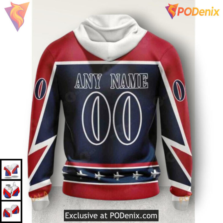Cancer Awareness Tribute Design Winnipeg Jets Kids Hoodie Custom NHL Apparel - 1