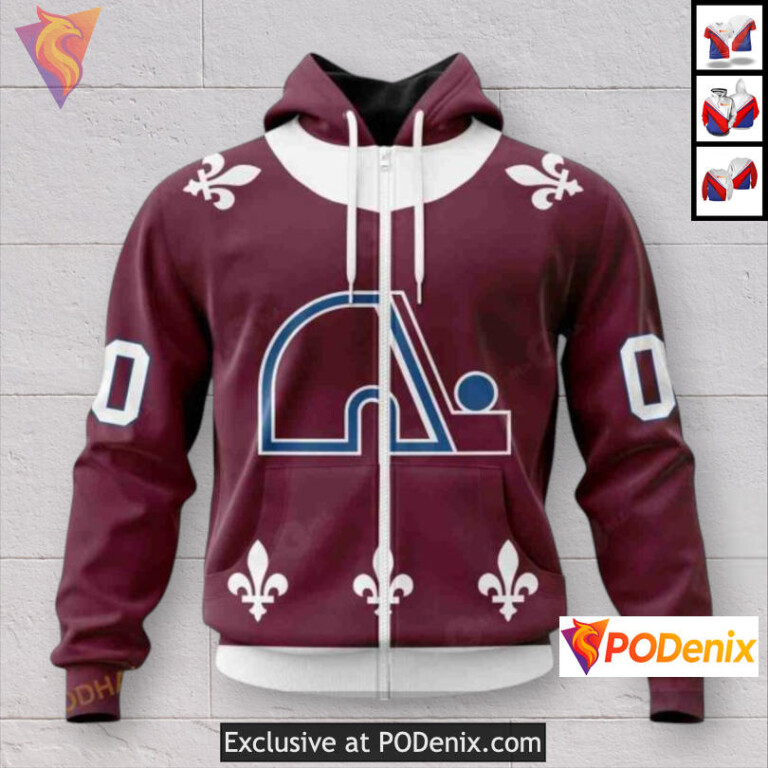 Retro Concepts Inspired Colorado Avalanche Pullover Hoodie Unisex Sweatshirt - 1