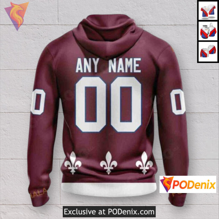 Retro Concepts Inspired Colorado Avalanche Pullover Hoodie Unisex Sweatshirt - 2