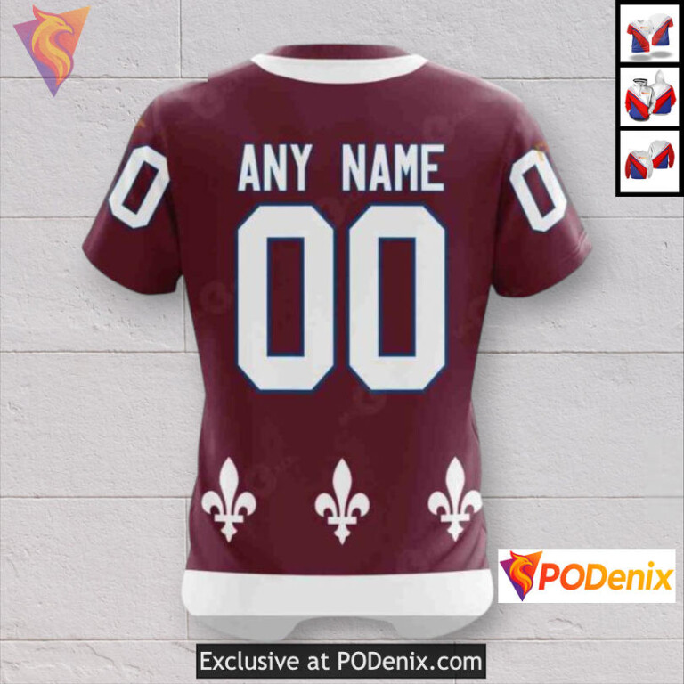 Retro Concepts Inspired Colorado Avalanche Pullover Hoodie Unisex Sweatshirt - 4
