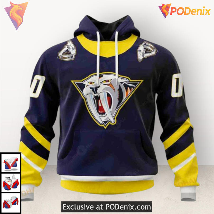 Retro Concepts Inspired Design Nashville Predators Christmas Hoodie Sweatshirt