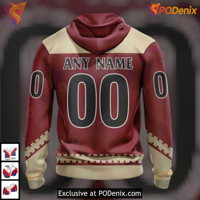 Retro Concepts Special Edition Arizona Coyotes Youth Hoodie Custom Hoodie - 2
