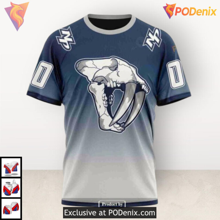 Retro Gradient Artistic Style Nashville Predators Full Print Hoodie Custom 3D - 3