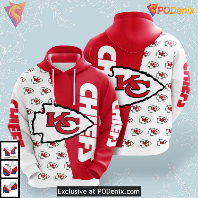 Retro Graphic Limited Edition Kansas City Chiefs Hoodie for Loyal NFL Fans