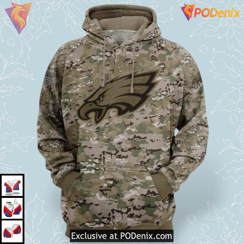 Retro Throwback Concept Philadelphia Eagles All Over Print Hoodie 3D Team Print Retro Throwback Concept Philadelphia Eagles All Over Print Hoodie 3D Team Print