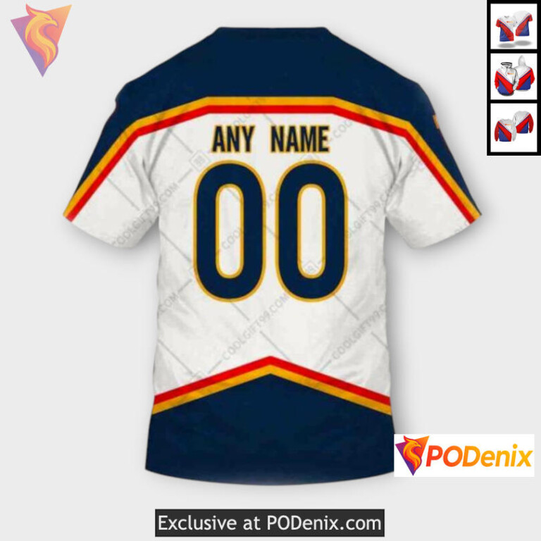 Reverse Retro 22-23 Concept Colorado Avalanche Hoodie 3D Custom 3D - 3