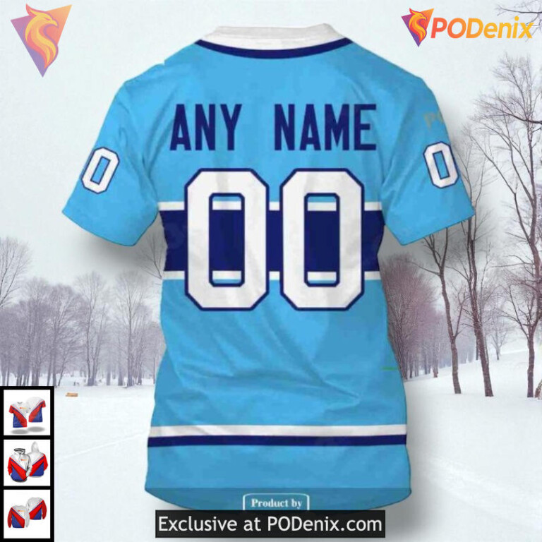 Reverse Retro Name Number Edition NHL Montreal Canadiens Hoodie 3D Custom - 3