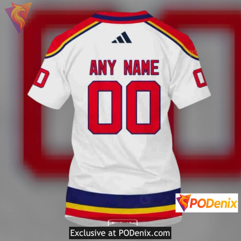 Reverse Retro Name Number Style New Jersey Devils 3D Hoodie Custom Shirt - 4