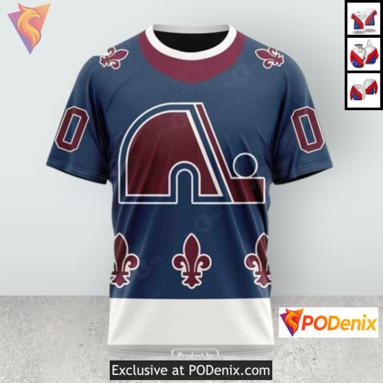 Reverse Retro Redesign 2025 Custom Colorado Avalanche Hoodie Limited Edition - 2