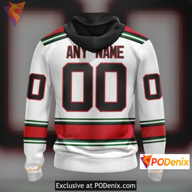 Reverse Retro Redesign Edition New Jersey Devils Graphic Hoodie Custom Apparel - 1