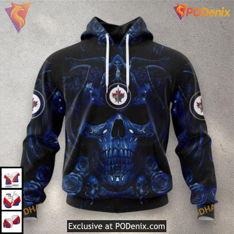 Retro Gradient Color Concept Vintage Winnipeg Jets Hoodie Classic 3D Design Retro Gradient Color Concept Vintage Winnipeg Jets Hoodie Classic 3D Design
